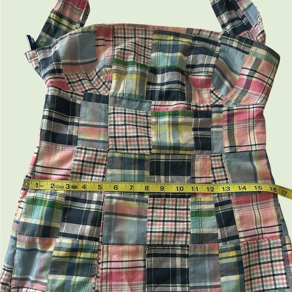 TAILOR New York Cotton Madras Plaid Sleeveless Dress. Size: 6. $40. - Picture 7 of 10